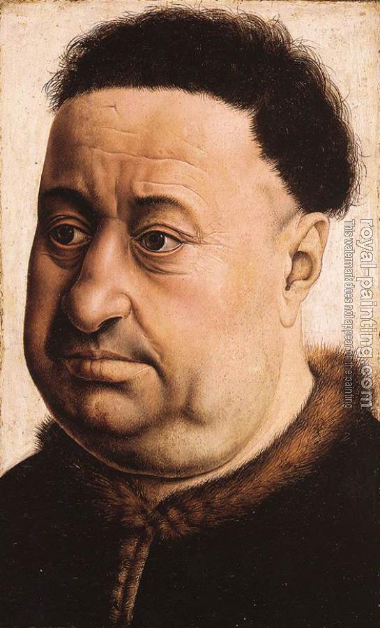 Robert Campin : Portrait of a Fat Man Robert Campin : Portrait of a Fat Man